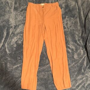Women’s Lightweight Orange Casual Pants